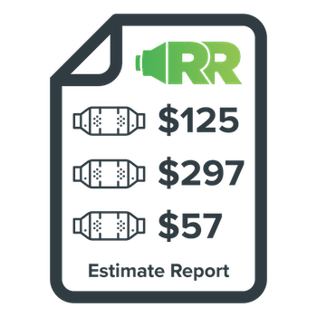 estimate report for catalytic converters